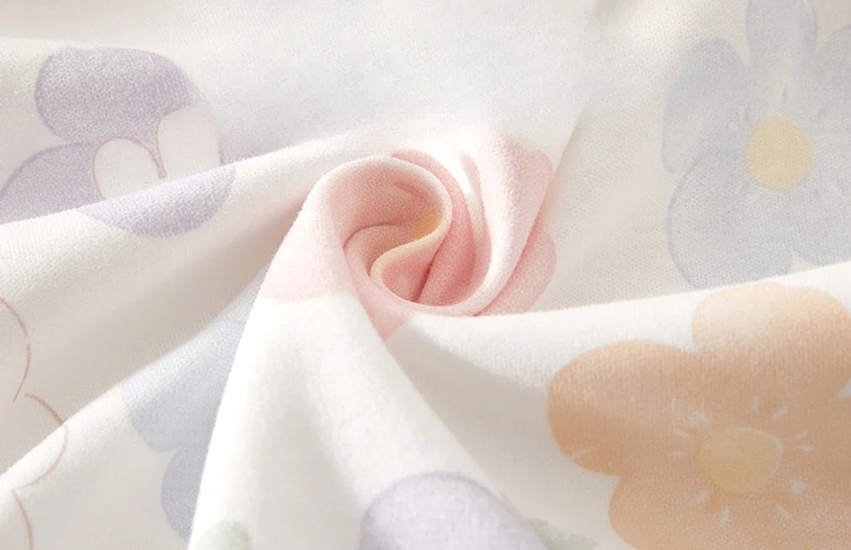 Pyjama Bébé Coton Motif Fleurs – Grenouillère Douce Unisexe 1-12 Mois