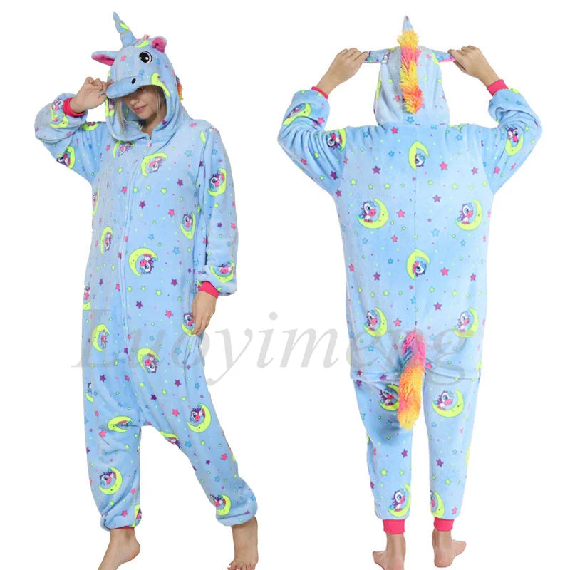 Pyjama pilou pilou Femme "Kigurumi Animal" – Douceur Fantaisie Hiver