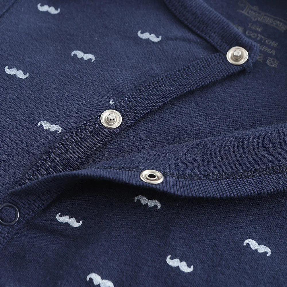 Pyjama Bébé “Pack Essentiel” – Lot de 3 Pyjamas en Coton Doux