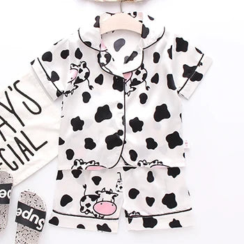 Pyjama Bébé et Enfant « Satin des Petits Rêves » – Été Mixte