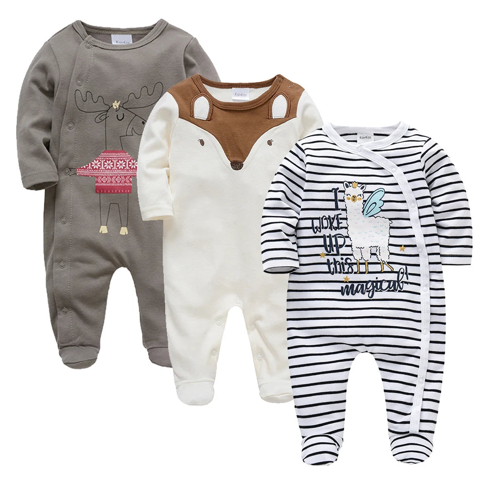 Pyjama Bébé “Rêve de Coton” – Pyjamas 100% Coton Intelligent
