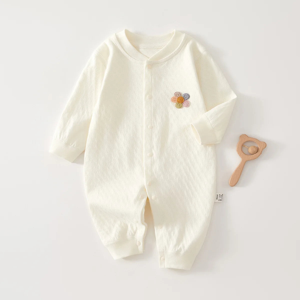 Pyjama Bébé Léger Coton "Little Nevia" – Grenouillère Été Respirante 3-12 Mois
