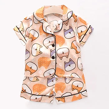 Pyjama Bébé et Enfant « Satin des Petits Rêves » – Été Mixte