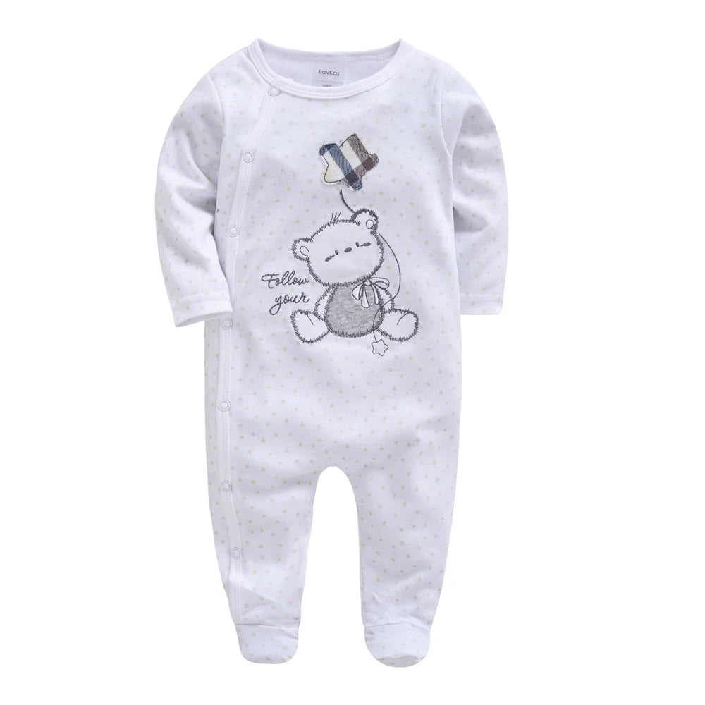 Pyjama Bébé “Rêve de Coton” – Pyjamas 100% Coton Intelligent