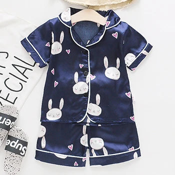 Pyjama Bébé et Enfant « Satin des Petits Rêves » – Été Mixte