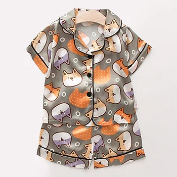 Pyjama Bébé et Enfant « Satin des Petits Rêves » – Été Mixte
