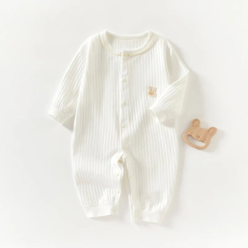 Pyjama Bébé Léger Coton "Little Nevia" – Grenouillère Été Respirante 3-12 Mois