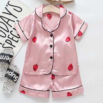 Pyjama Bébé et Enfant « Satin des Petits Rêves » – Été Mixte