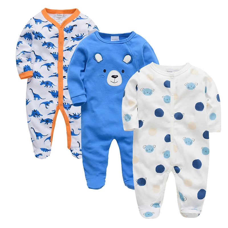 Pyjama Bébé “Rêve de Coton” – Pyjamas 100% Coton Intelligent