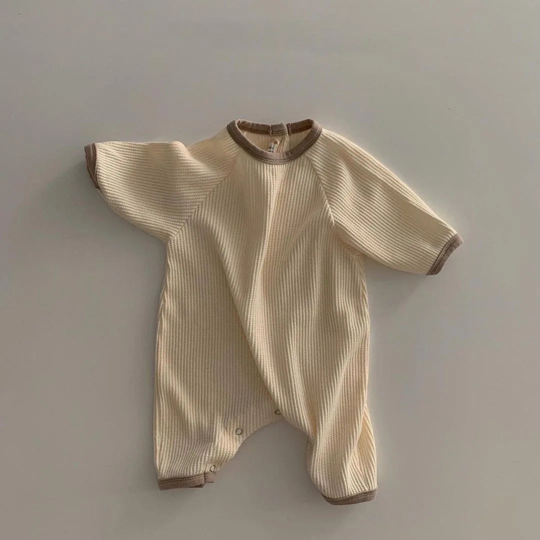 Pyjama Bébé Barboteuse en Maille Douce – Combinaison Respirante Demi-Saison