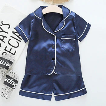 Pyjama Bébé et Enfant « Satin des Petits Rêves » – Été Mixte
