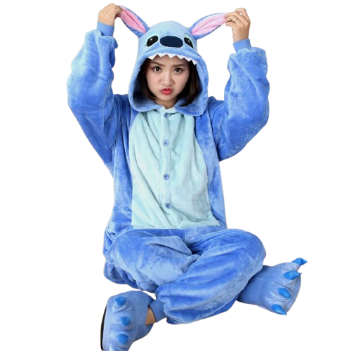 Kigurumi Adulte Hiver – Combinaison Pyjama en Polaire Chaude et Douce, Tenue Déguisement Confort