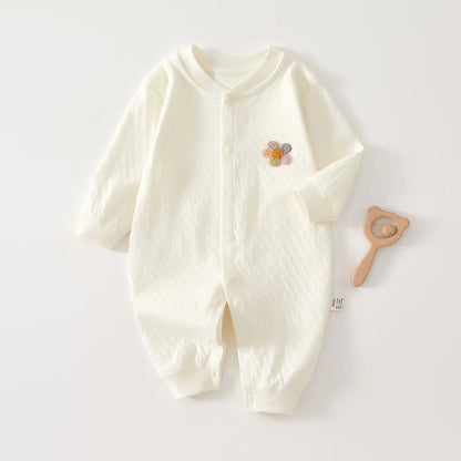 Pyjama Bébé Léger Coton "Little Nevia" – Grenouillère Été Respirante 3-12 Mois