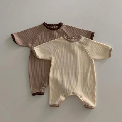 Pyjama Bébé Barboteuse en Maille Douce – Combinaison Respirante Demi-Saison