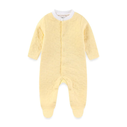 Pyjama Bébé Hiver Maille Tricot – Grenouillère Coton Chaud 6-24 Mois