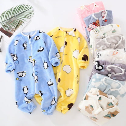 Pyjama Bébé et Enfant “Zip” – Combinaison en Coton à Fermeture Éclair, Manches Longues