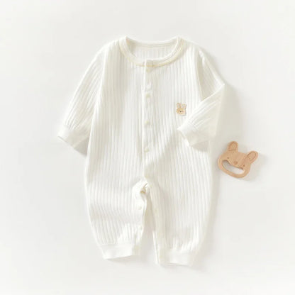 Pyjama Bébé Léger Coton "Little Nevia" – Grenouillère Été Respirante 3-12 Mois