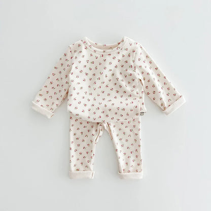 Pyjama Enfant et Bébé “Lapinou Doux” – Ensemble 2 Pièces en Maille de Coton Respirant, 12 Mois - 6 ans pour Fille et Garçon