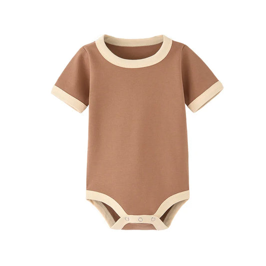 Pyjama Bébé Body Demi-Saison – Combinaison en Coton Doux Été & Automne 3-24 Mois