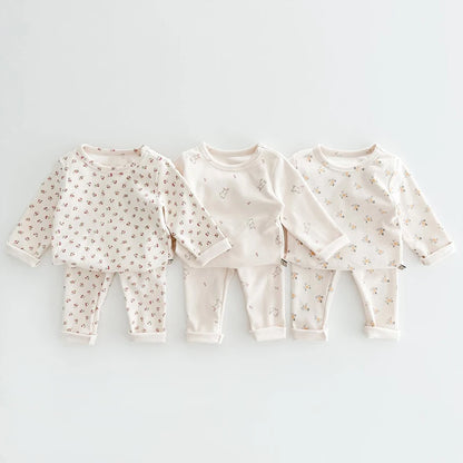 Pyjama Enfant et Bébé “Lapinou Doux” – Ensemble 2 Pièces en Maille de Coton Respirant, 12 Mois - 6 ans pour Fille et Garçon